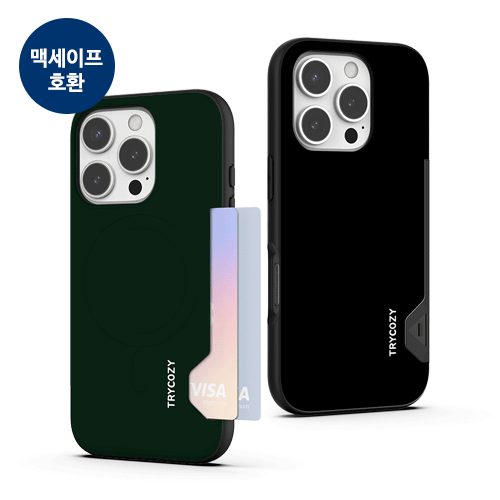 [TryCozy] 젠다크 투카드 마그네틱 범퍼케이스