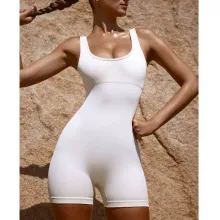 민소매 크로스 백 요가 엉덩이 리프팅 빠른 건조 바디 세트 Jompon 스트레치 스포츠 바디 셰이퍼 Jompon Jompon 요가 세트