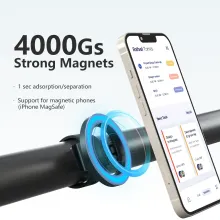 새로운 magsafe 자기 홀더 쇼핑 카트 체육관 스트랩 휴대용 게으른 팔 자기 휴대 전화 홀더