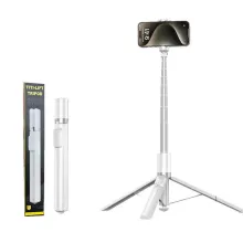 새로운 스타일의 바닥에서 튀어나오는 휴대폰 블루투스 셀카봉, 야외 사진 유물, 바닥에서 생방송을 지원하는 스탠드