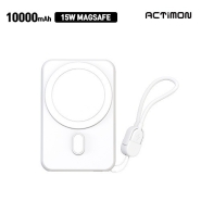 엑티몬 15W 고속 맥세이프 보조배터리 10000mAh(C to C케이블포함)(M-MAG15W-10000)