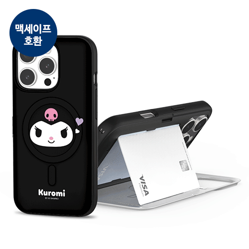 [Sanrio]산리오 캐릭터즈 페이스 마그네틱 카드도어범퍼케이스