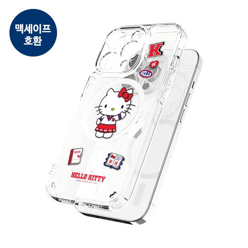 [Sanrio]산리오 캐릭터즈 대학 클리어 렌즈가드 마그네틱 케이스(맥세이프 호환)