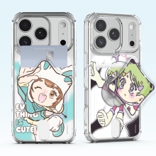 [TryCozy] 소녀클럽 클리어 에어쿠션 카드젤리케이스+아크릴 스마트톡