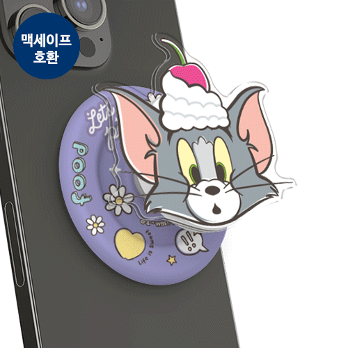 [TOM and JERRY]톰과제리 스윗푸드파티 아크릴 마그네틱 스마트톡 단품(맥세이프 호환)